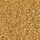 Miyuki seed beads 11/0 - Semi-matte silver lined gold 11-1902